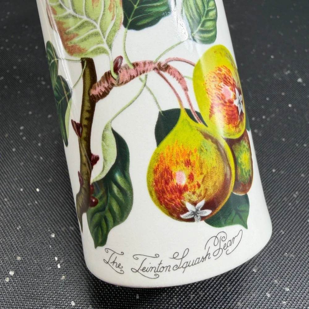 Portmeirion Pomona Teinton Squash Pear Cruet Bottle with Stopper England 8.5